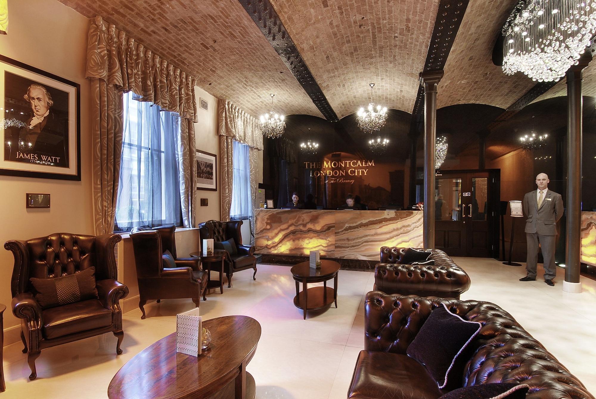 Montcalm Brewery, London City Екстериор снимка The hotel's lobby